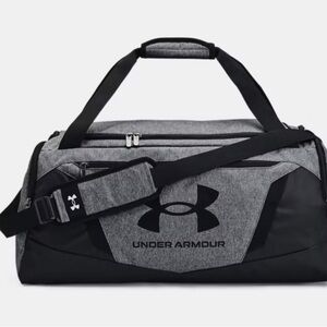 Under Armour Gray and Black Men's Duffel Bag